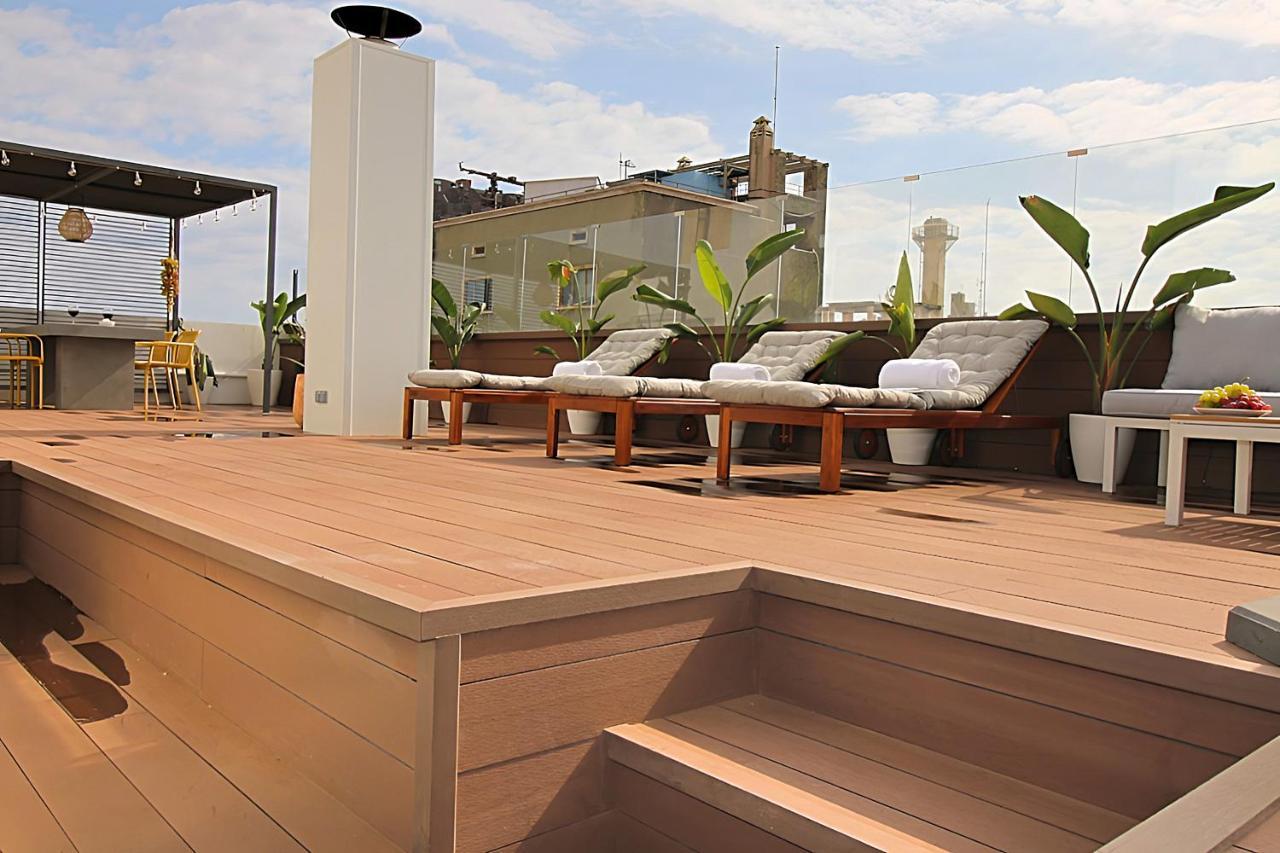 Appartamento Incredible Penthouse With Jacuzzi In The Center, Unique In The Area Barcellona Esterno foto